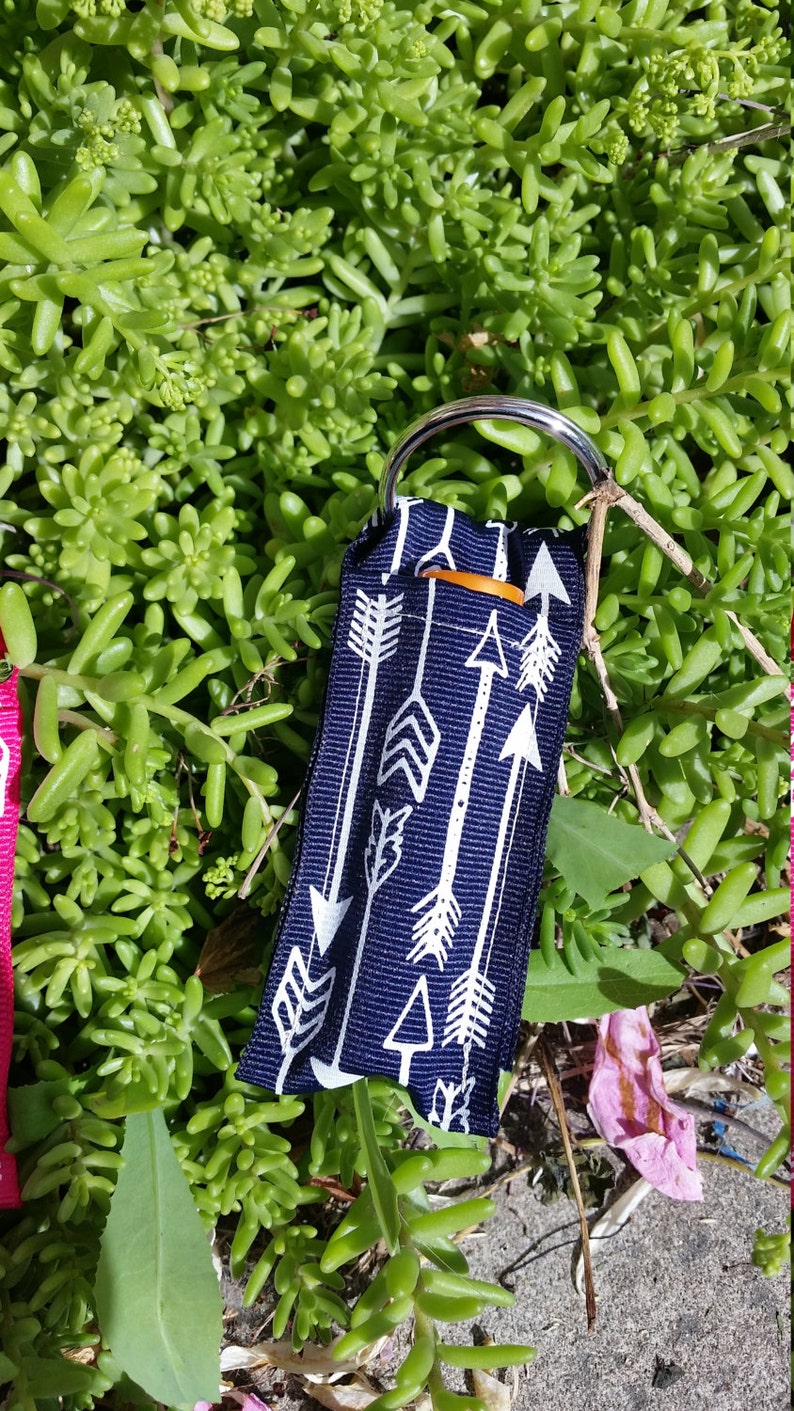 Chapstick Holder, Lip Balm Holder, Chapstick Keychain, Lip Balm Keychain