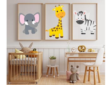Zoo Animal prints