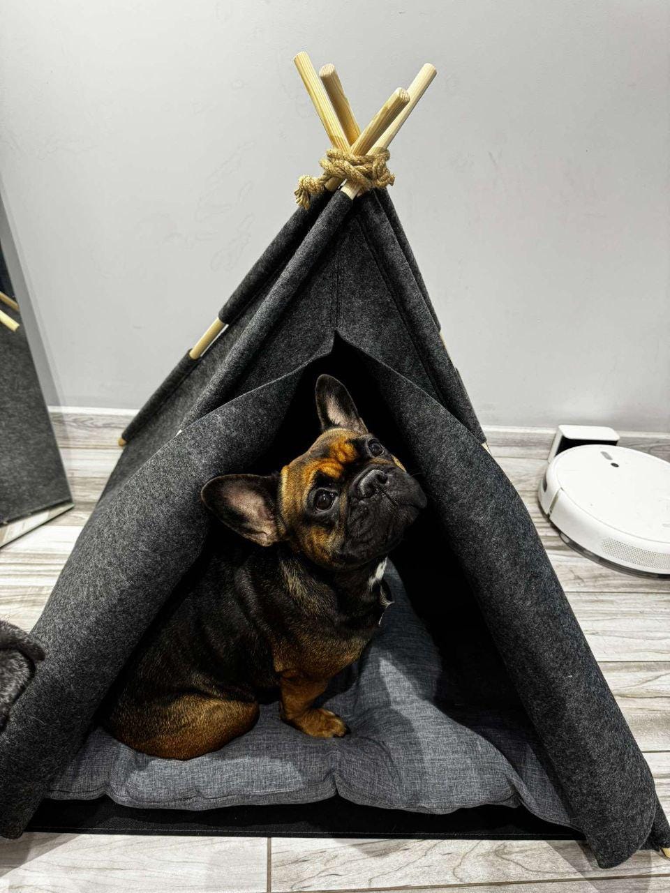 Bulldog Teepee Etsy