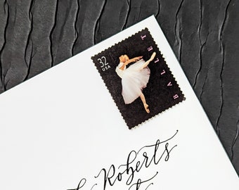 10 Vintage Postage Stamps .. Ballerina 32cent stamps ..  UNUSED .. #3237