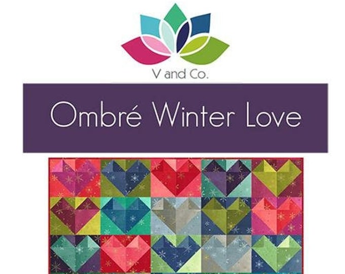 Moda | Ombre Winter Love Pattern | V & Co. | VC 1281