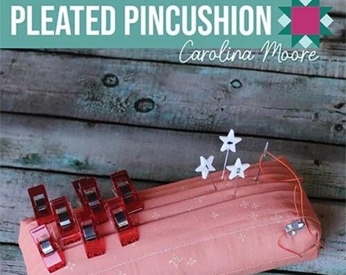 Pleated Pincushion Pattern Postcard by Carolina Moore | CM202125