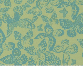 Moda | Garden Society | 11895 17 | Pistachio | Fat Quarters | Half Yard Cuts