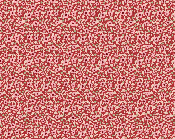 Pre-order | Tilda | Creating Memories Winter | Brie | Red | 130149 | Fat Quarters | Yardage | Ships mid June 2024