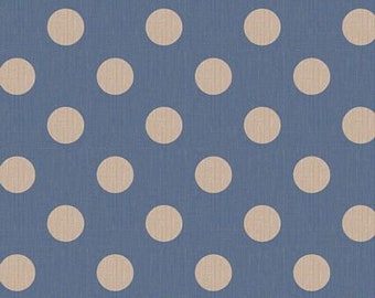 Tilda Chambray Dots | Denim | 160057 | Fat Quarters | Yardage