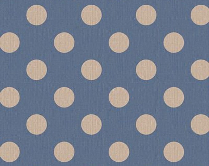 Tilda Chambray Dots | Denim | 160057 | Fat Quarters | Yardage