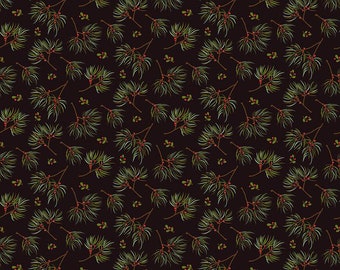 Riley Blake | Adel in Winter | Pine | Mocha | C12263 | Fat Quarter | Yardage