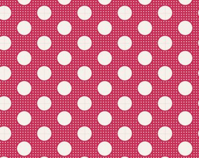 Tilda | Medium Dots | 130027 | Red | Fat Quarters | Yardage