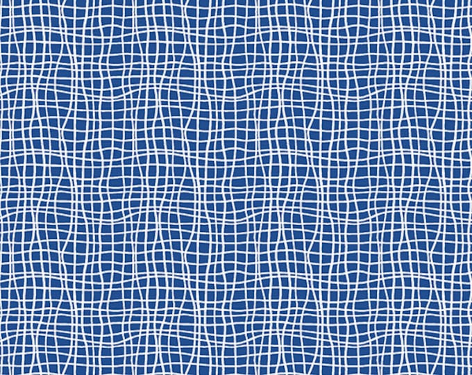 Andover Century Prints | CS-38 Sapphire | Sugar Pop | Wavy Grid | Fat Quarters | Yardage