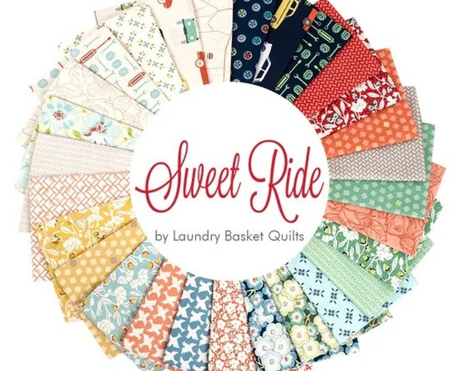 Sweet Ride | Laundry Basket Quilts | Fat Quarter Bundle | 28 SKU