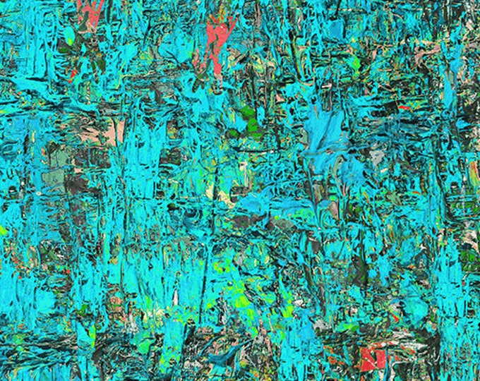 Paula Nadelstern | Poured Color | 12356-54 | Impressions | Turquoise Orange E1