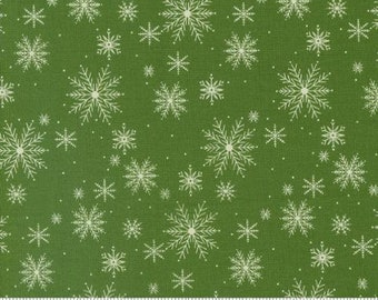 Ships in May | Moda | Once Upon a Christmas | 43164 15 | Evergreen | Fat Quarters | Yardage