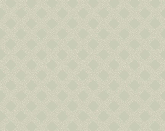 Riley Blake | Harmony | C11095 | Sage | Lattice | Fat Quarter | Yardage D5