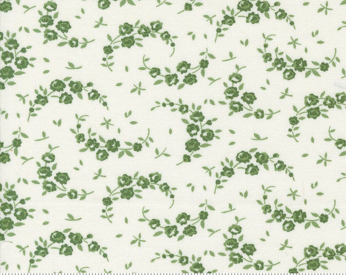 Moda Fabrics | Shoreline | 55308 25 | Cream Green | Fat Quarters | Yardage