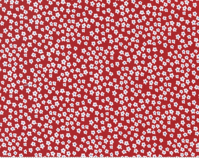 Moda | Graze  | 55601 16 | Blooms | Red | Sweetwater | Fat Quarters | Yardage S