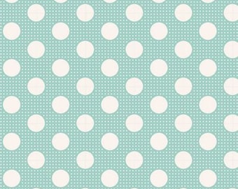 Tilda | Medium Dots | 130001 | Teal | Fat Quarters | Yardage