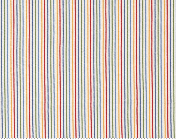 Moda | Graze  | 55603 11 | Stripe | Vanilla | Sweetwater | Fat Quarters | Yardage C1