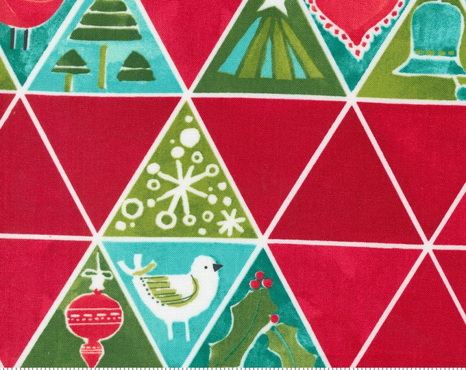 Moda | Winterly | 48765 15 | Crimson | Robin Pickens | Fat Quarters | Yardage