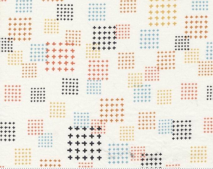 Moda | Lazy Afternoon  | 1786 13 | Square Dot | Vanilla Multi | Zen Chic | Half Yard Cuts | Fat Quarters