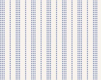 Tilda | Tea Towel Basics | 130062 | Cookie Stripes |  Light Blue | Fat Quarters | Yardage