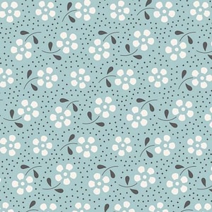 Tilda Meadow Basics | Teal | 130086 | Fat Quarters | Yardage