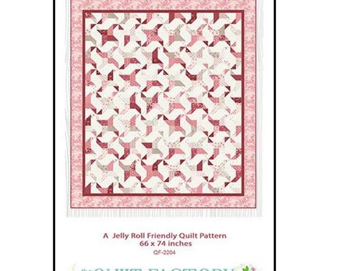 Runaway | Quilt Factory | QF-2204 | Quilt Pattern | Jelly Roll Friendly