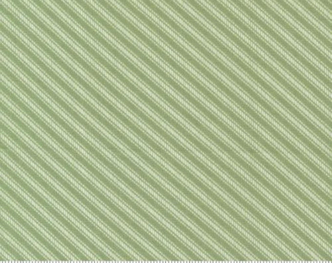 Moda | Dwell | 55274 17 | Ticking Stripe Grass | Camille Roskelley | Fat Quarter | Yardage