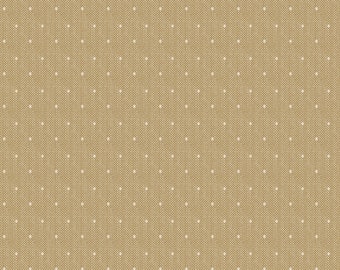 Pre-order | Tilda | Creating Memories Autumn Wovens | Tiny Dot | Khaki | 160075 | Fat Quarters | Yardage | Ships mid June 2024