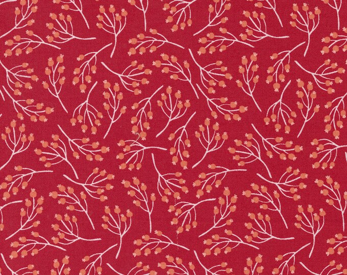 Moda | Joyful Joyful | 20806 22 | Poinsettia Red | Fat Quarters | Yardage C2