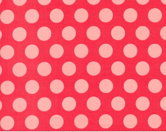 108in Wide Backing | Favorite Things | 108008 13 | Polka Dot | Scarlet