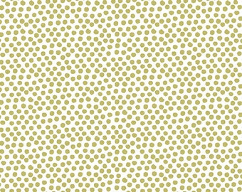 Terry Runyun | Into the Woods | On the Dot | Lime | 9455-42 | Fat Quarters | Yardage