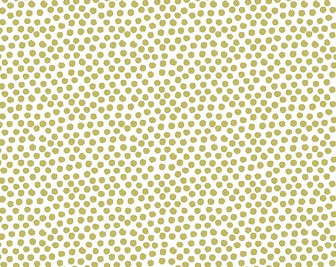 Terry Runyun | Into the Woods | On the Dot | Lime | 9455-42 | Fat Quarters | Yardage D3