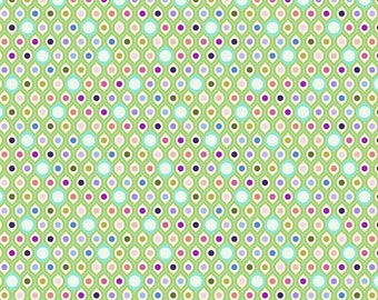 Parisville Deja Vu  | PWTP192 | Eye Drops | Mint | Tula Pink | Fat Quarters | Yardage