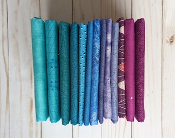 Curated Fat Quarter Bundle  | Polar Attitude inspired | 13 Fat Quarters