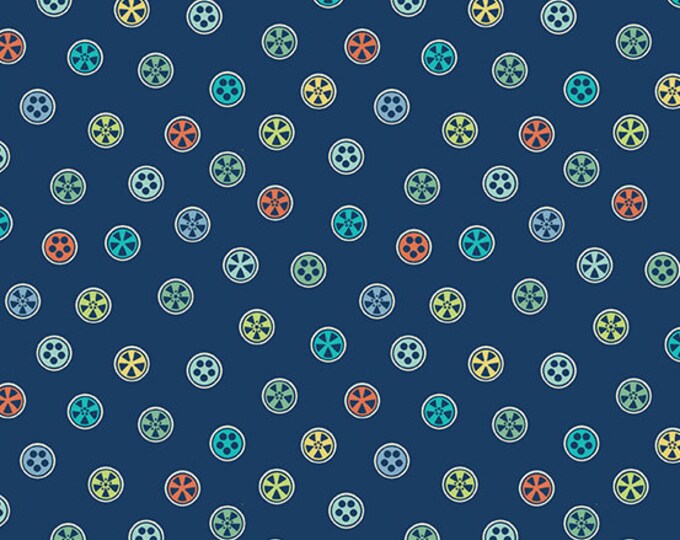 Sweet Ride | A-441-B | Laundry Basket Quilts | Navy | Wheels