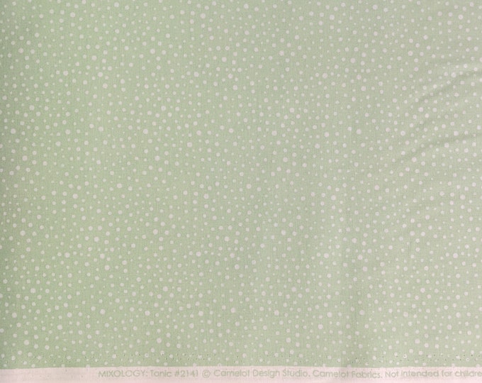 Camelot Fabrics | Mixology | Mint | 100% Cotton | Fat Quarters and Yardage | Pattern 2141 Color 0046