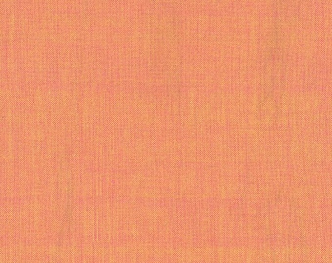 Peppered Cottons | 69 Atomic Tangerine | Cotton Shot Studio E | Quilting Fabric | Fat Quarter | Yardage A3