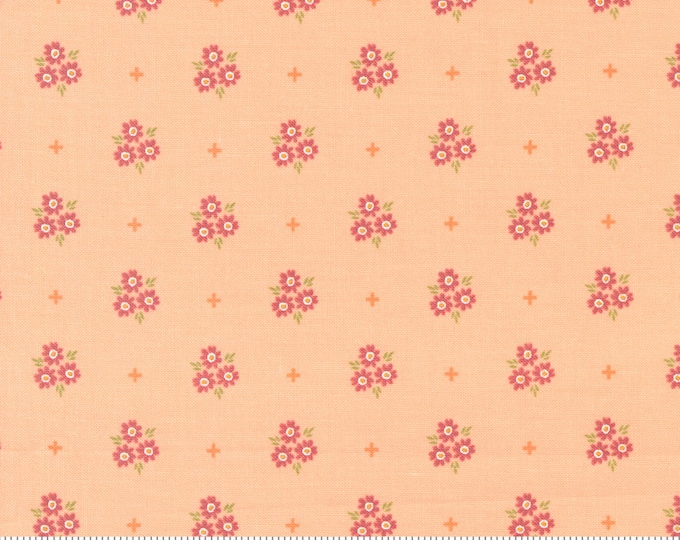 Moda | Bountiful Blooms | Peach | 37663 13 | Sherri & Chelsi | Fat Quarters | Yardage C4