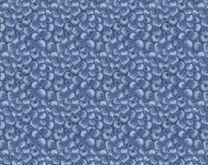 Fresh and Sweet | Packed Blueberries | 88649-404 | Wilmington | Fat Quarters | Yardage X