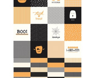 Moda | Late October | 55598 11P | Canvas Panel 36in x 58in | Treat Bags