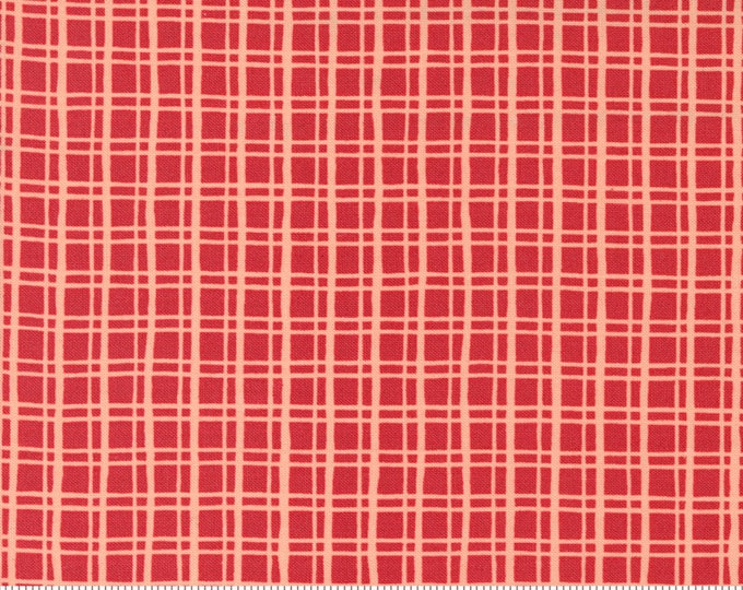 Moda Fabrics | 45536 23 | Cheer and Merriment | Cranberry Punch | Fat Quarters and Yardage S