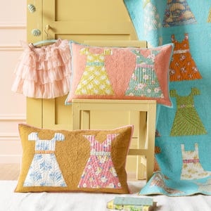 Tilda | Sunday Best Pillow Kit | 24.5 x 15.5 | Choose your color