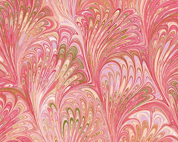 Swirl Fan Mauve Lilac | 0103626B | Benartex Studio | Quilting Fabric | Fat Quarters or Yardage C2