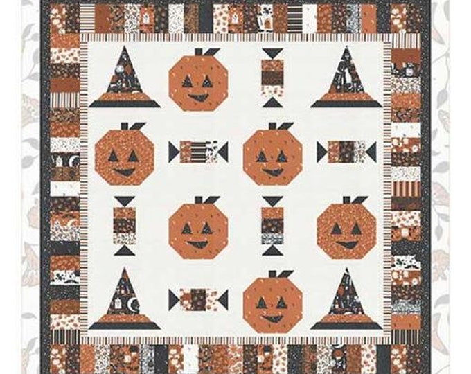 Candy Witch | SFR 0011 | Sweetfire Road | 52" x 52" | Halloween Quilt | Spellbound