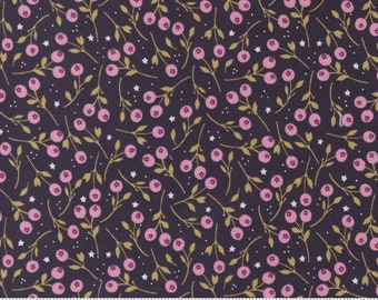 Moda | 43133 17 | Wild Meadow | Prune | Fat Quarters and Yardage A1