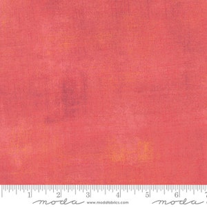 Moda | Grunge | 30150 250 | Salmon | Fat Quarter | Yardage