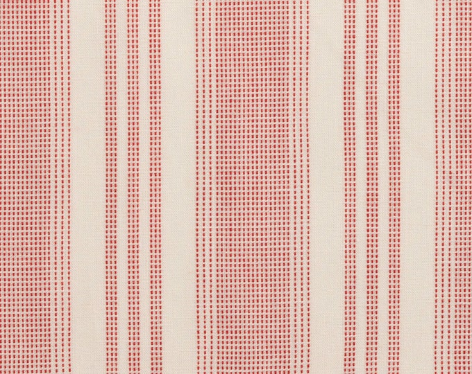 Tilda | Tea Towel Woven | 160111 | Shortcake Stripe | Red | Fat Quarters | Yardage