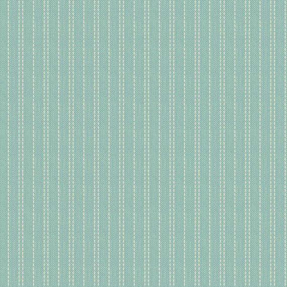 Tilda: Spring - Seamstripe in Teal Tilda: Spring - Seamstripe in Teal