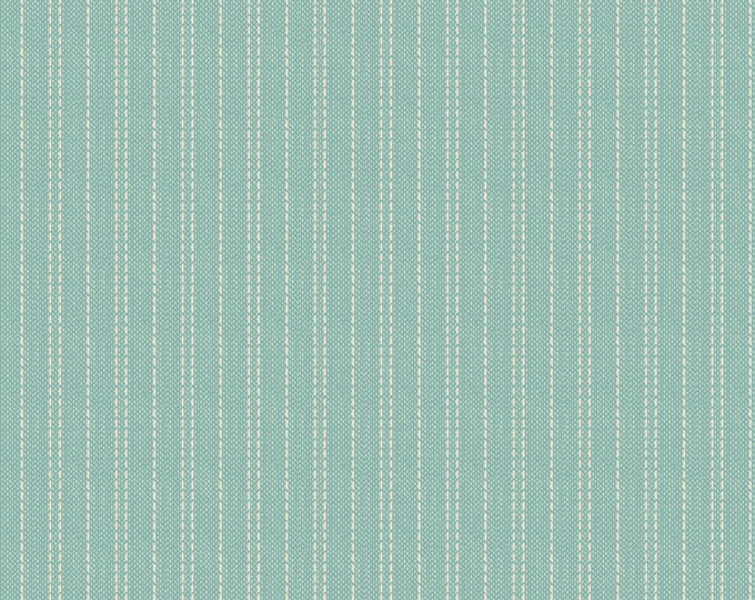 Pre-order | Tilda | Creating Memories Spring Wovens | Seamstripe | Teal| 160060 | Fat Quarters | Yardage | Ships mid June 2024