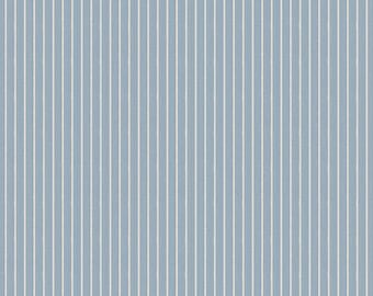 Pre-order | Tilda | Creating Memories Summer Wovens | Stripe | Blue | 160068 | Fat Quarters | Yardage | Ships mid June 2024